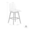 Armen Living Amalie Swivel Counter Stool in Brown Oak Wood Finish with Beige Fabric 840254332072 - alternate 9